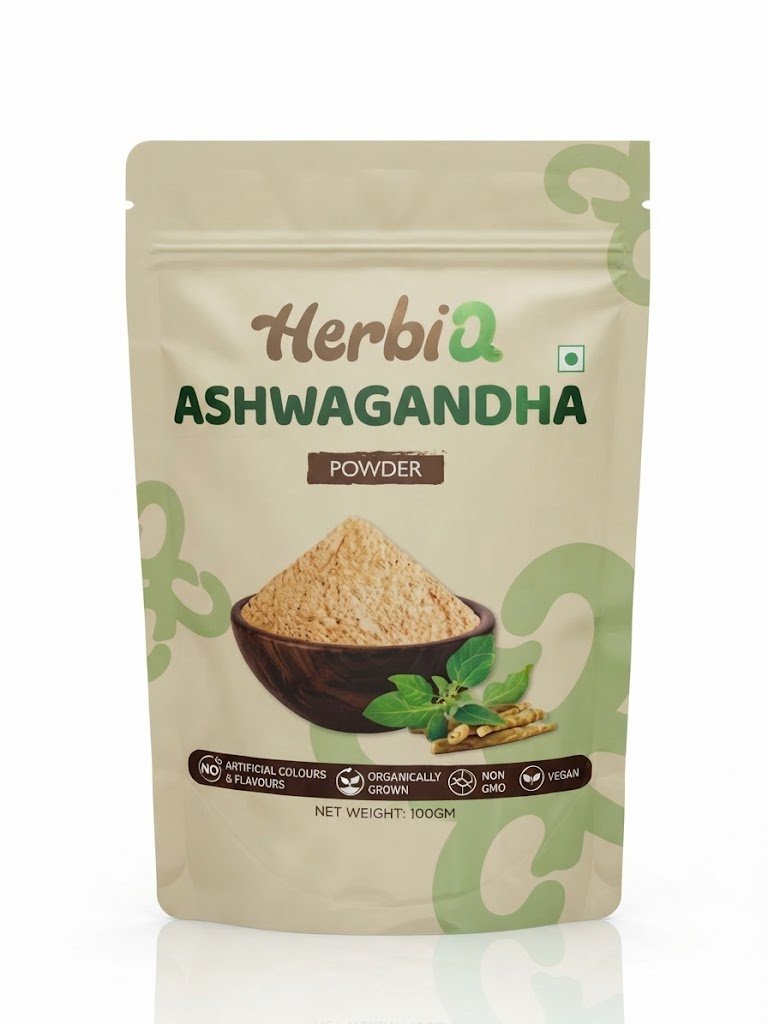Ashwagandha powder bowl